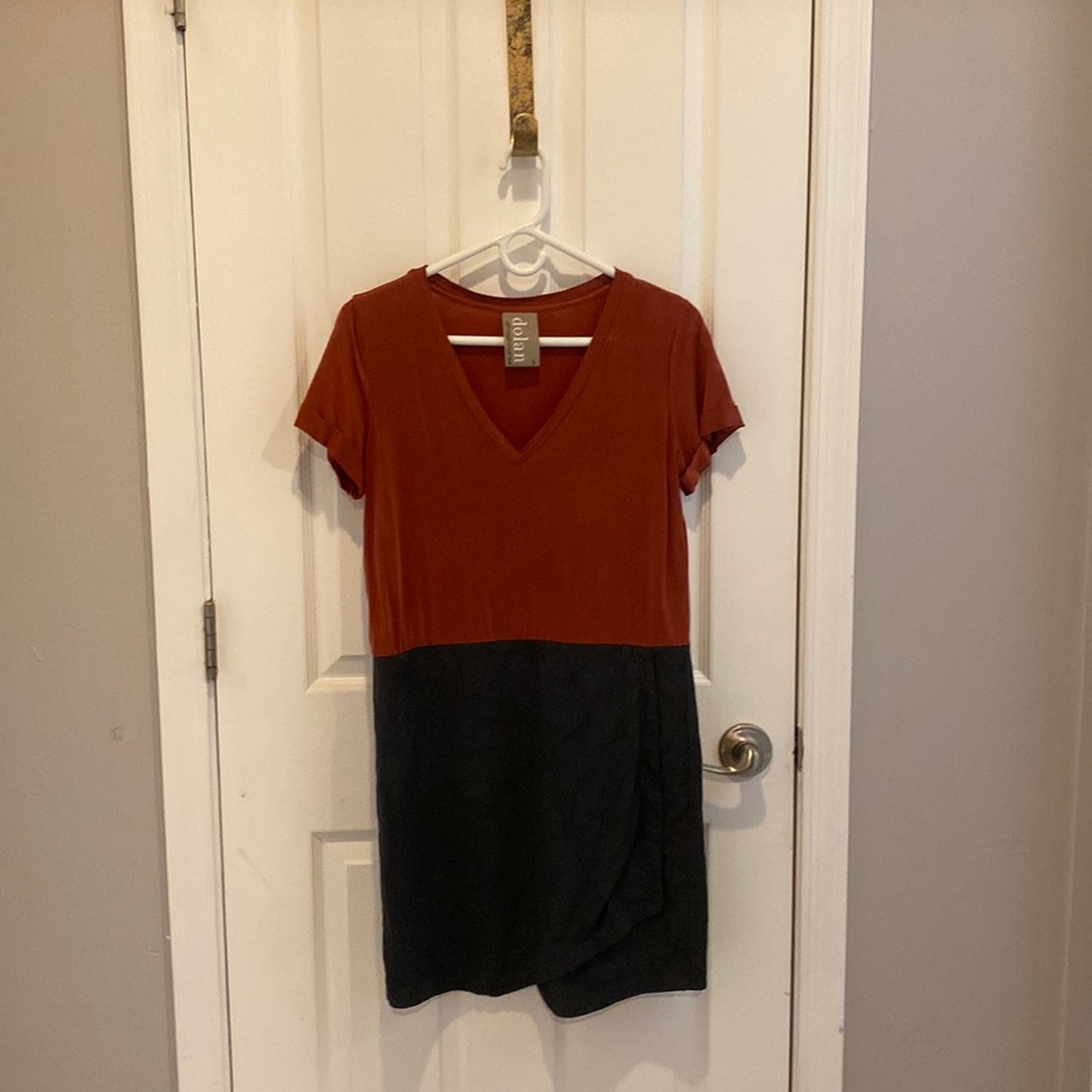 Dolan two tone dress size S